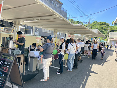 マルシェの様子